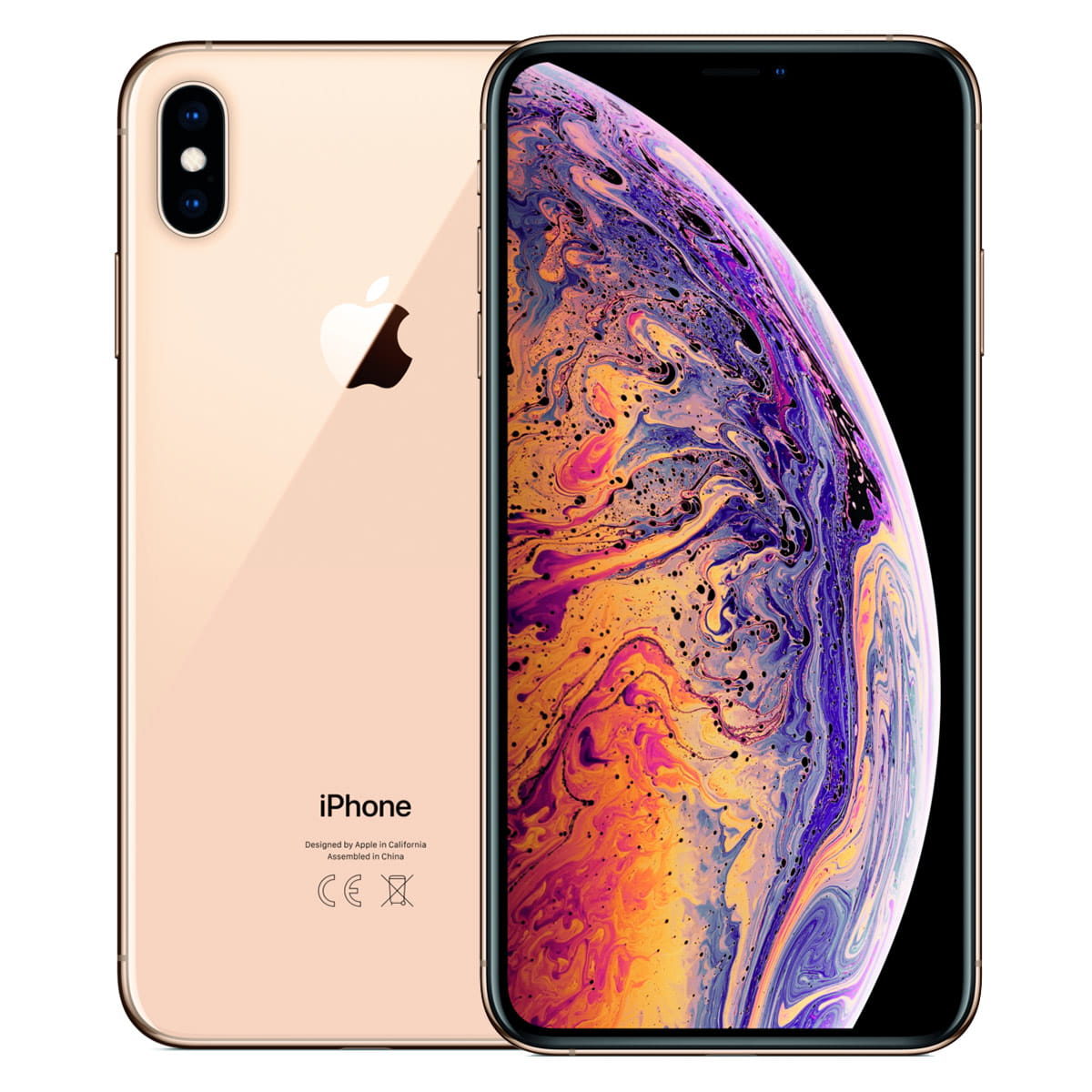 3465 Używany - Apple iPhone XS MAX 64GB Gold / Złoty - obrazek 1