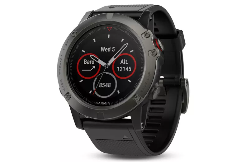 3895 Używany - Garmin Fenix 5x Sapphire Edition Czarny / Black - obrazek 1