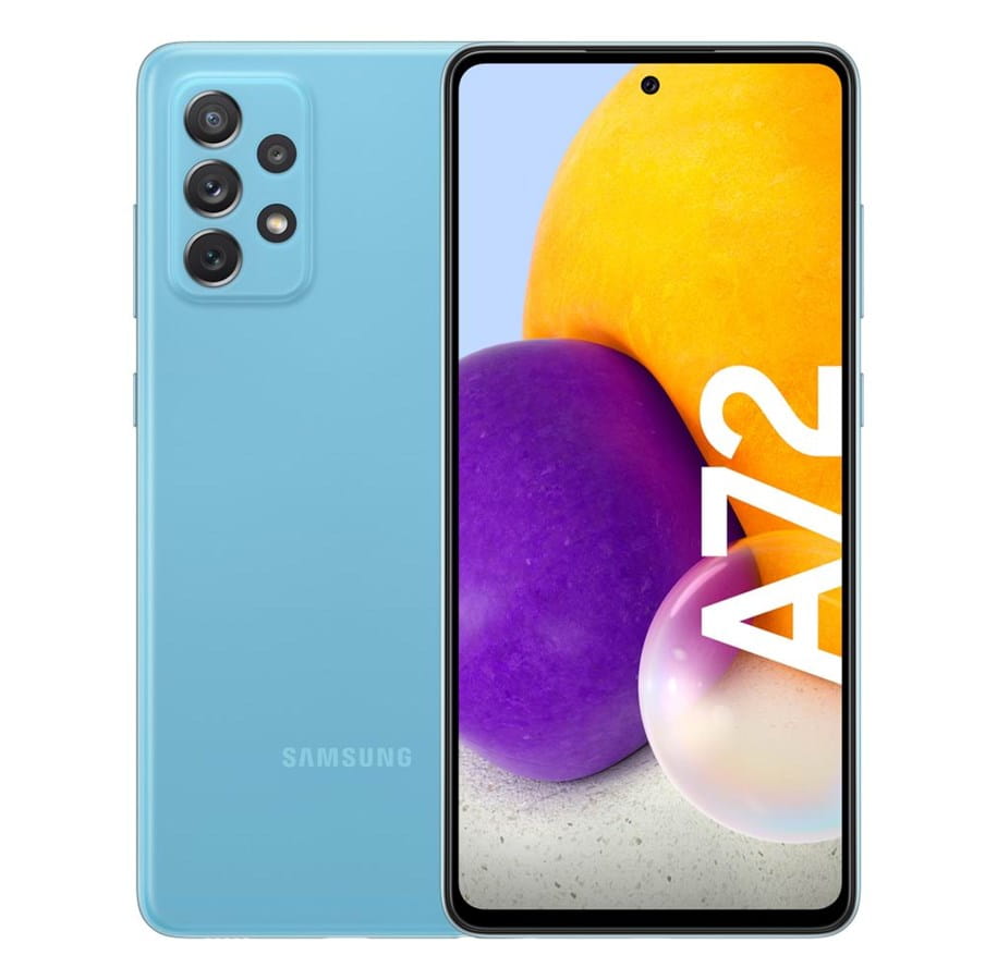 4082 Używany - Samsung Galaxy A72 128GB Awesome Blue / Niebieski - obrazek 1