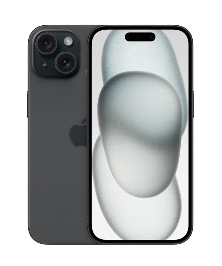 5172 Apple iPhone 15 128GB Czarny - obrazek 1
