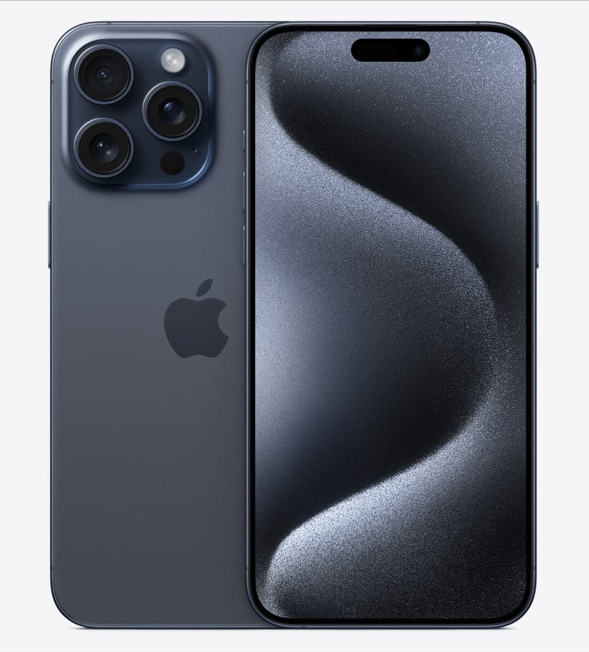 5392 Używany - Apple iPhone 15 Pro 256GB Niebieski (Blue Titanium) - obrazek 1