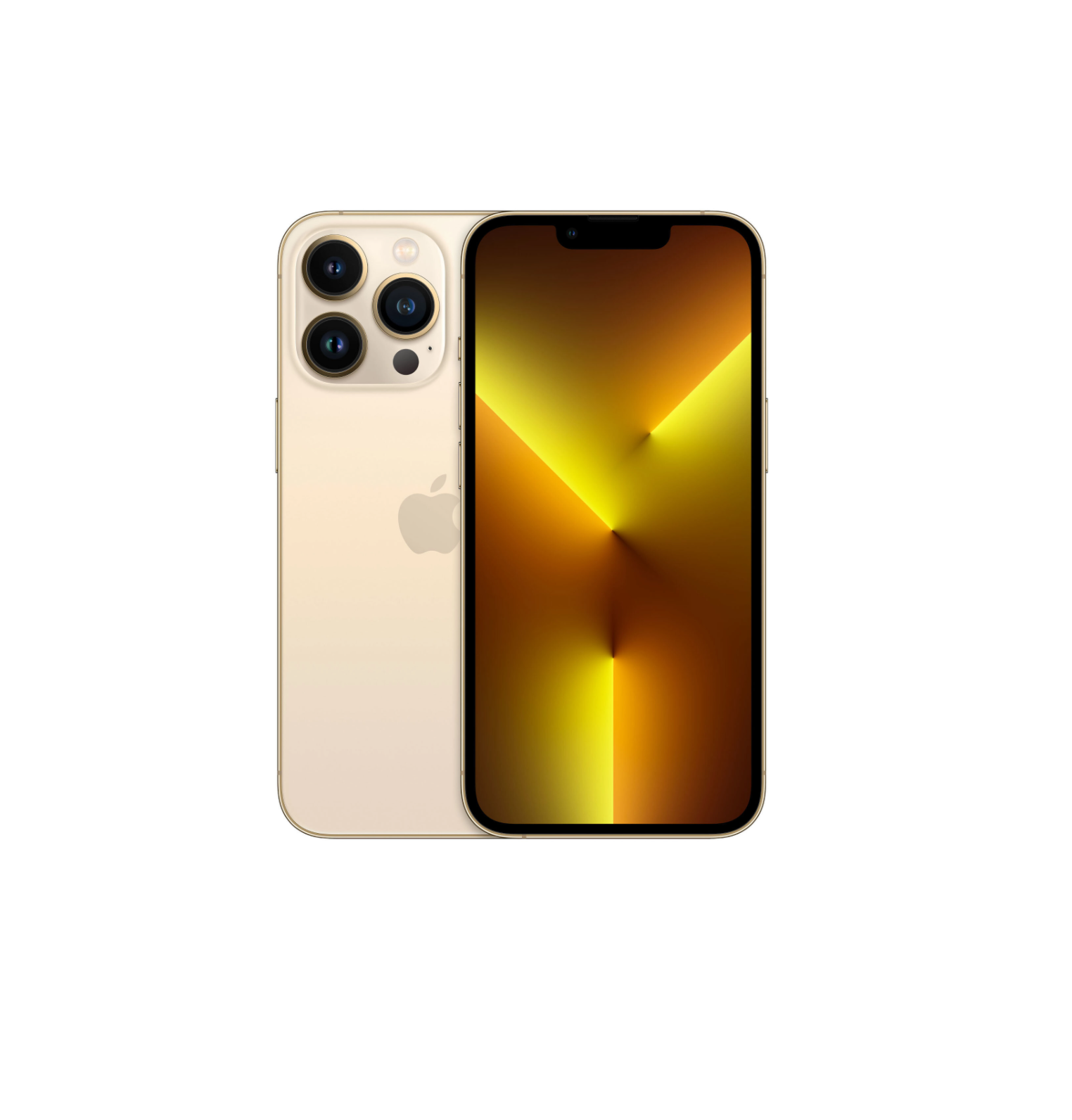 6941 Używany - Apple iPhone 13 Pro 128GB Złoty (Gold) - obrazek 1